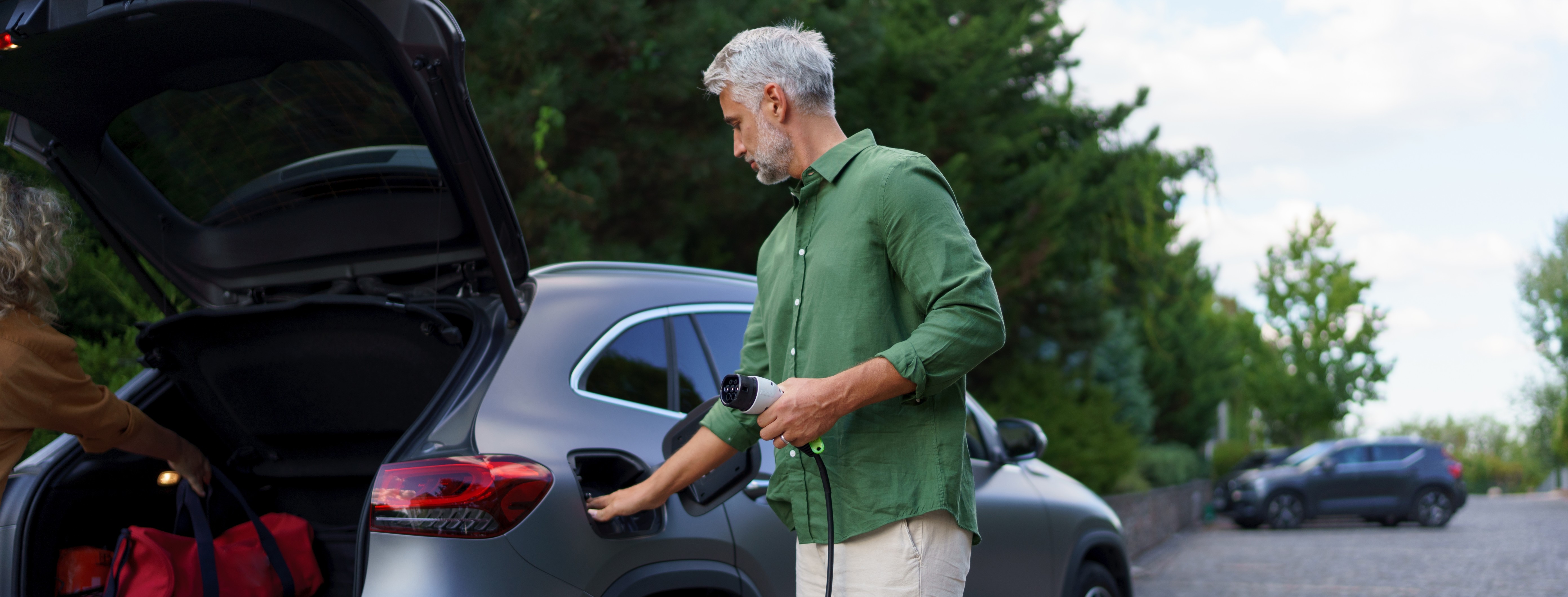 Electric car charging